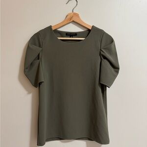 Banana Republic Olive Green Women's Top
